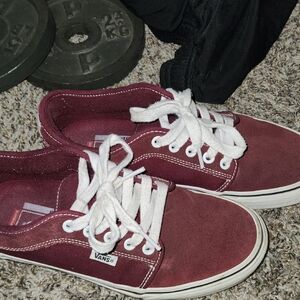 Vans Burgundy Sneakers
